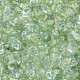 Abalorios Matubo MiniDuo 2.5x4mm Luster - transparent light green